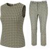 Suistudio Weiser Robin Donna Completo 2 Pezzi UK10 S Marrone Sartoria Lana