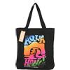 SCOTCH & SODA Borsa Unisex Artwork Tote In Canvas Nero