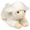 Uni-Toys Agnello bianco, sdraiato, 21 cm (lunghezza), pecora di peluche, peluche