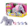 Pets Alive Mommy Elephant and Baby Surprise - Giocattolo Robotico Interattivo con Elefantini Nascosti, Suoni Realistici e Divertimento a Sorpresa per Bambini dai 3 Anni in Su