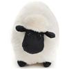 Uni-Toys Pecora bianca e nera, in piedi, 19 cm (lunghezza), peluche