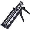 Y-Nut Pistola per sigillatura a doppia cartuccia per doppi componenti (rapporto di miscelazione 1:1) fino a 450 ml pistola applicatore manuale per adesivi, sigillanti, resina epossidica, nero