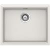 SCHOCK | Lavello Cucina 'LAHTI N100L New Aluminia,556x456, Lavello 1 Vasca in Cristalite, Abbinabile con Miscelatori, Piani Cottura e ForniResistente a Urti, Bordo Funzionale per Accessori.