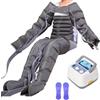 Generic Pressoterapia Linfodrenaggio Professionale, Pressoterapia Linfodrenaggio per Casa con 6 Camere, Apparecchio Massaggiatore per Gambe e Braccia Pancia, Anticellulite (2arms+2legs+waist, 6 Cavity)