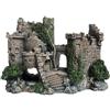 SLOCME Decorazione per Acquario in Resina per Pesci a Forma di Castello, Dettagli realistici, Accessorio per Acquario