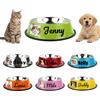 Quilia Ciotola per cani personalizzata | Ciotola personalizzata per animali domestici con foto/nome/logo | Diverse confezioni per acqua e cibo | Adatto a cani e gatti (Stile foto e nome)