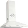Gurari Cappa aspirante 60 cm GCH C 147 WH 6 N - Cappa da parete bianca - Potente motore 1000 m³/h - Cappa aspirante e ricircolo - Illuminazione a LED - Filtro antigrasso in metallo - Cappa da cucina