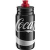 ELITE Fly Edizione Coca-Cola Borraccia Ciclismo 550ml - Nera - Ultraleggera, Senza BPA, Facile da Spremere