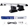 DGH System Barre portatutto portapacchi PUNTI compatibile con VOLKSWAGEN Caddy Maxi Life; IV; Van 2016-2021 max 90 kg 120 cm Alluminio