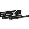 RIDEX 854S1833 2x Ammortizzatore Posteriore Compatibilità con CITROËN C3 I Hatchback FC, FN