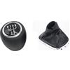 Generico Pomello del Cambio per Chevy per Chevrolet Cruze 2008-2012 Pomello del Cambio Leva Cuffia Copri Cuffia Ricambi Auto(Combo 5 Speed)