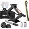 IMAYCC Cric da 1,5 T/1500 kg, universale per auto con cuscinetto in gomma, cric portatile con chiave del dado della ruota, kit di emergenza per SUV MPV, ideale per la manutenzione e la riparazione