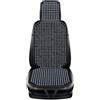 TroHollis Coprisedile Auto In Palline Di Legno Cuscino universale for auto con perline di legno, rinfrescante e traspirante, con base in tessuto antiscivolo, adatto for la seduta dei vestiti, disponibile in 5 c