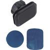 FEICHAO Staffa magnetica a testa a sfera da 17 mm Base di montaggio per regolazione multi-angolo per accessori per supporto per telefono auto (base magnetica quadrata)