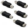 VISSQH Adattatore USB 2.0 Tipo A Femmina a Tipo B Maschio Convertitore per Stampante, Scanner e Altri Dispositivi - 5 Pezzi