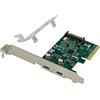 Conceptronic Emrick07g Pcie To Usb C One Size