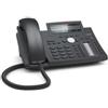 Snom Desk Telephone D345 (Display ad alta risoluzione e tasti personalizzabili) Nero
