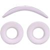 Defean Kit di cuscinetti di ricambio 2 in 1 + fascia per la testa, compatibile con cuffie wireless Sony WH-CH520, cuscinetti di ricambio e cuscinetti per la testa (rosa)