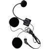 Generic Cuffia interfono per casco - Comunicazione moto per audio | Cuffie impermeabili con microfono e 10 pin, connettore per equitazione di gruppo, viaggi, ciclismo, touring, ragazzi e adulti