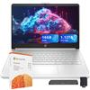 HP Stream Laptop da 14 pollici per studenti e aziende, processore Intel N150, 16 GB di RAM, memoria da 1,12 TB (set di docking station 128 GB UFS+1 TB), Wi-Fi 6, Office 365 di 1 anno, AI Copilot