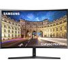 Samsung Monitor S36C (S27C366), Curvo (1800R), 27'', 1920x1080 (Full HD), VA, 75 Hz, 4 ms, FreeSync, D-Sub, HDMI, Ingresso Audio, Eye Saver Mode, Flicker Free
