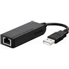 D-Link Adattatore Di Rete Da Eth 10/1 00mbits, a Usb2.0 Esterno Rj45 Adattatore Di Rete Da Ethernet, 10/100mbits, a Usb 2.0, Esterno, Rj45