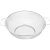 AUTSUPPL Scolapasta in Acciaio Inossidabile Argento Rete Fina per Drenaggio e Uso senza Mani, Cestello per Lavare Frutta e Verdura in Cucina