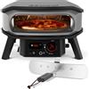Cozze® | Forno per Pizza 13 PREMIUM ROTATE | Gas 30mbar | Pietra Cordierite Inclusa | Accensione Automatica | Termometro Integrato | Design Compatto
