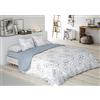 pierre cardin paris EL MUNDO Copripiumino Pierre Cardin Blu Letto 180 cm Jewel 100% COTONE