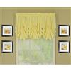 Today's Curtain, Orleans - Tenda smerlata, Inserto a ventaglio, 76 x 102 cm (Larghezza x Lunghezza), Colore: ranuncolo