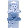 CARTOON Pinze Capelli Disney Set 2 Pezzi 9 cm Mollette in ABS Resistenti Accessori Capelli Donna Bambina Fermagli Moda Tenuta Forte (Stitch)