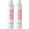 Schwarzkopf Professional OSiS Sparkler - Spray di lucentezza senza silicone, protezione termica senza briciole, lucidatura, rivitalizzazione leggera, 300 ml, confezione da 2