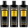 TRESemmé Lamellar Shine Shampoo Illuminante, Per Tutti i Tipi di Capelli, Capelli Setosi e Lucenti, Fibra Capillare Rinforzata, Con Tecnologia Lamellar, 3x 400ml