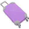 Toyvian Valigia Miniatura per Bambole 18 Pollici Custodia Portatile Leggera per Accessori Casa delle Bambole e Giochi da Viaggio