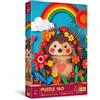 Trefl - Puzzle Effetto 3D, Riccio - 160 Pezzi - 40° Anniversario Trefl, Puzzle Colorato con Animali, per Bambini a partire dai 6 anni