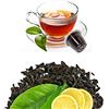 KICKKICK Tè Nero Naturale al Limone in Capsule Compatibili con Nespresso (50pz) The Nero dello Sri Lanka aromatizzato con Scorza di Limone, Prodotto Kickkick