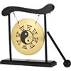 Generico Strumento gong giapponese - Mini desktop, campana a percussione, accento di meditazione, ornamento decorativo | Elegante scrivania in metallo resistente per il relax 'home offic