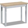 ASTIMESA Tavolo da Cucina a Libro Senza cassetto e Piano in Legno Laminato, Rovere Raw, 80 x 40 cm a 80 x 80 cm
