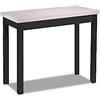 ASTIMESA Tavolo da Cucina a Libro Senza cassetto e Piano in Legno Laminato, Nebbia, 80 x 40 cm a 80 x 80 cm