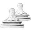 PHILIPS SpA AVENT 2 TETTARELLE NATURAL FLUSSO MEDIO 3 FORI