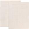 Superior Set di 2 tappetini da bagno in 100% cotone, decorazione per bagno, doccia, vasca da bagno, accessori per la casa, piccolo tappeto lavabile, assorbente, ad asciugatura rapida, collezione Nora,