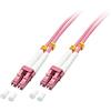 LINDY Cavo Fibra Ottica OM4 LC/LC - 50/125, 10m