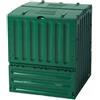 Compostiera da Giardino 600L 80x80x95 cm Verdemax Composter Verde