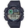 Casio Sports - Orologio da polso da uomo al quarzo Sportivo bracciale e cassa in Resina di colore Nero display analogico nero - WS-1500H-1A