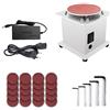 AXADD Lucidatrice Mini tavolo levigatrice a disco lucidatrice rotativa elettrica regolabile 7 velocità variabile 20 pezzi dischi abrasivi for lucidatura rettifica Aumenta la tua efficienza ( Color : Generat