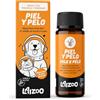 LAIZOO Snack per pelle e pelo di cani e gatti, integratore nutrizionale con vitamine e biotina, lucentezza e cura del pelo, 60 compresse al gusto di pancetta