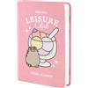 Grupo Erik Pusheen Diario Scuola 2026 2027 - Agenda Settimanale A6 | Università e Scuola Superiore, Weekly Planner, Copertina Rigida, Stickers, Tasca Interna, 17 Mesi