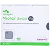 Mölnlycke Health Care GmbH Mepilex Border Ag bendaggio in schiuma 7 x 7,5 cm, 5 pz. bendaggio