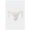 Tezenis Bikini Brasiliano Laccetti Boho Style Donna Avorio