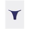 Tezenis Bikini Brasiliano Con Fianchetto A Tanga Glimmer Diva Donna Blu